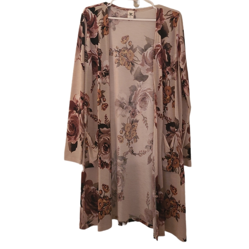 Floral cardigan